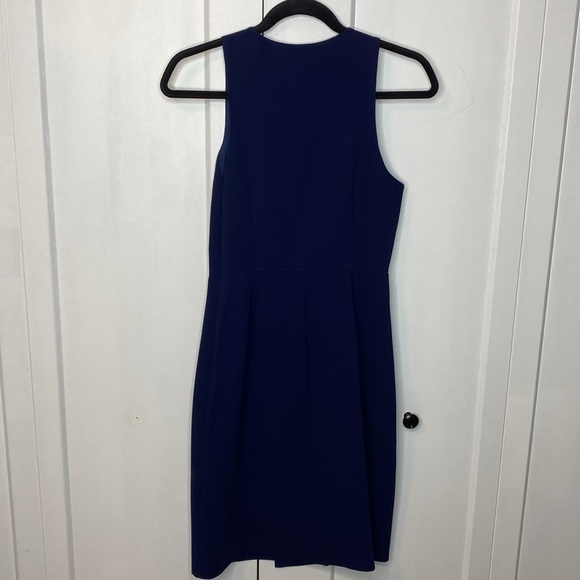 BCBGeneration Navy Blue Mini Dress VNeck crossover - 2 - Picture 6 of 9